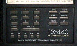 REALISTIC DX-440 VOICE OF THE WORLD SHORTWAVE RADIO RECEIVER AM/FM/SW/MW/LW N3