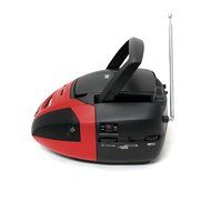 Tyler Portable Stereo MP3/CD Boombox Player TAU102-RD with Mega Bass Sound, Text Display, AM/FM Stereo, USB/SD... N2
