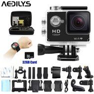 AEDILYS Sport Action Camera 2inch Video WIFI Camera 12MP HD 1080P Sport Camera with Waterproof 170&deg; Wide Angle... N4