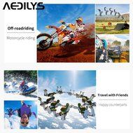 AEDILYS Sport Action Camera 2inch Video WIFI Camera 12MP HD 1080P Sport Camera with Waterproof 170&deg; Wide Angle... N6