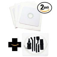 6 Replacement 391 Central Vacuum Bags with 1 Micro Vacuum Attachment Kit for NuTone, Beam, Electrolux - Compatible...