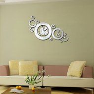 EverTrust(TM) New 3d Diy Acrylic Wall Clock Quartz Watch Clocks Mirrorwall Reloj De Pared Horloge Vintage Large... N3