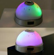 NEW! Hot sales Starry Digital Magic LED Projection Alarm Clock Night Light Color Changing horloge reloj despertador N3