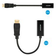 DisplayPort to HDMI Adapter, Avacon DP Display Port to HDMI Converter Male to Female Gold-Plated Cord N2