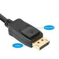 DisplayPort to HDMI Adapter, Avacon DP Display Port to HDMI Converter Male to Female Gold-Plated Cord N3