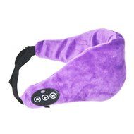 Suofule Wireless Bluetooth Velvet Silk Eye Mask Sleeping Masks Stereo Shelf Systems (Pink) N2