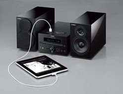 Yamaha MCR-332BL Micro Component System (Black) N4