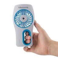 V-Resourcing Multifunction Handheld USB Mini Misting Fan,Rechargeable Portable Mini Humidifier Cooling Fan for... N14