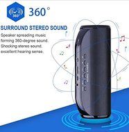 GTT Wireless NFC CSR 4.0 Bluetooth Computer Speakers with Quality Sound Portable Speaker Music Angle Mini and... N2