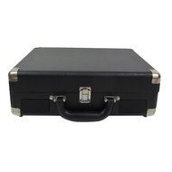 Keni Portable Turntable Suitcase USB Record Player, with Software for Ripping &amp; Editing Audio,Black N4