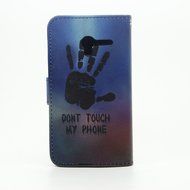Alcatel One Touch Pop 3 Case,ikasus Colorful Painted Premium PU Leather Fold Wallet Pouch Case Flip Stand Credit... N17