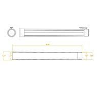 WORKSHOP Wet Dry Vacuum Accessories WS12508A 1-1/4-Inch Wet Dry Vacuum Hose Extension Wand Is A Vac Attachment... N4