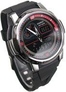 Casio AQF-102W-1B OutGear Thermometer Men&#039;s Sports Resin Watch AQF102 AQF102W