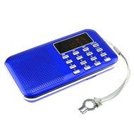 iMinker Mini Portable Digital AM/FM Radio Media Speaker MP3 Music Player Support TF Card/USB Port with LED Screen... N9
