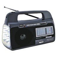 New Supersonic SC-1082 9-Band AM/FM/SW1-7 Portable Radio