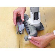 Black+Decker HFEJ415JWMF10 SMARTECH Cordless 16V Lithium 2-N-1 Floor Extension Stick Vacuum - White N12