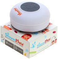 Shower-Mate S4 Water Resistant Built-in Hands-Free Bluetooth Portable Shower Speaker for Smartphones and Tablets... N12