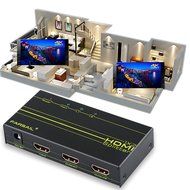 FarSail 1 to 2 HDMI Splitter Powered Amplified Signal Distributor Support 4K 2160p N3