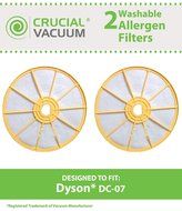 2 Dyson DC-07 Washable &amp; Reusable Pre-Filters, Replaces Dyson DC07 Pre-Motor Filter Part # 904979-02 (90497902...