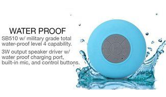 Three Pine Portable Mini Bleutooth Wireless Speaker Shower Blutooth Subwoofer Audio Receiver Waterproof Music... N3