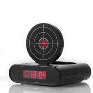 WAYCOM Newest Target Alarm Clock Creative Lock N&#039;load Gun Alarm Clock Target Shooting Alarm Clock Target Toys... N3