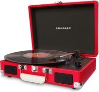 Crosley Cruiser. The Best Modern Portable &amp; Lightweight Turntable Suitcase, Briefcase 3 Speed Gramophone, Vinyl... N37