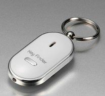 Elegant Design Alarm Locator Tracker Lost Keys Finder Whistle Sound Control LED Tracer Seeker