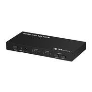 Portta PET0402 HDMI 4 port 4x2 Matrix with Remote v1.3 support 3D Super Slim 1080p N4