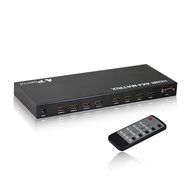 Portta PET0402 HDMI 4 port 4x2 Matrix with Remote v1.3 support 3D Super Slim 1080p N5