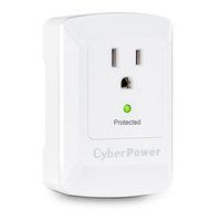 CyberPower CSB100W 900 Joules Essential Wall Tap with 1-Outlet Surge Suppressor N7