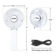 Mini Personal Fans Fivanus Portable Fans Handheld USB Rechargeable Collapsible Fan with Battery and Metal Clip... N2