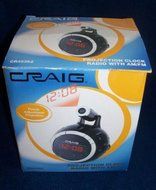 Projection Clock Radio with AM/FM