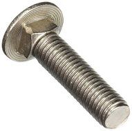 The Hillman Group 832661 1/2 x 2-Inch Stainless Steel Carriage Bolt, 25-Pack by The Hillman Group