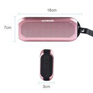 Expower S222 Portable Aluminum Waterproof Bluetooth Speaker &ndash; Pink