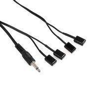 IR Repeater Neoteck Infrared Remote 1 Receiver 4 Emitters Control Kit Hidden IR System, USB Adapter for Amplifier... N4
