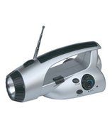 Battery-free Wind-up Fm Radio Flashlight N2