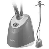 SALAV GS14-DJ Performance Garment Steamer with 360 Swivel Hanger, Dual Insulated Hose, 1500-Watt, Gray N3