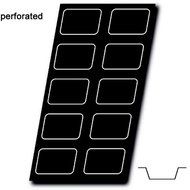 Silform Perforated Mat, Loaf 5" x 3-3/8" x 1-3/16" High, 10 Cavities