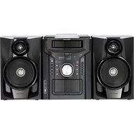 Sharp 240 Watts Mini Hi-Fi Audio Stereo Sound System With Ipod/iphone Dock, 5-Tray CD Player, Full Logic Cassette... N6