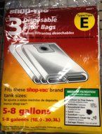 Shop Vac Disposable Filter Bag