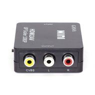HDMI to AV,GANA 1080P HDMI to AV 3RCA CVBs Composite Video Audio Converter Adapter Supporting PAL/NTSC with USB... N2