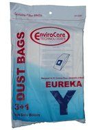 9 Eureka Electrolux Allergy Type Y Vacuum Bags + 3 Filter, Boss, Commercial Upright, Excalibur Vacuum Cleaners... N2