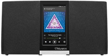 Aluratek AIRMM03F Wi-Fi Internet Radio Streaming Pandora, Slacker, iHeart, Spotify (Black) N3