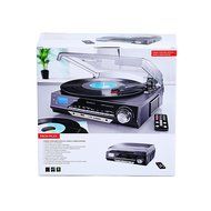 TechPlay ODC18-BS 3-Speed Turntable W/SD USB, MP3 Encoding System and AM/FM Stereo Radio &amp; built-in speakers N2