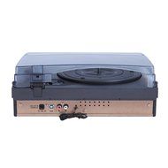 TechPlay ODC18-BS 3-Speed Turntable W/SD USB, MP3 Encoding System and AM/FM Stereo Radio &amp; built-in speakers N3