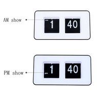 Erasky Modern Retro Auto Flip Clock Desk Table File Down Page Clock N3