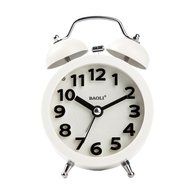 Vintage bedside Twin Bell Alarm Clock With Loud Alarm and Nightlight F