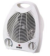 Optimus H-1321 Portable 2 Speed Fan Heater with Thermostat