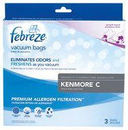Febreze Kenmore C Replacement Vacuum Bag, 3-Pack