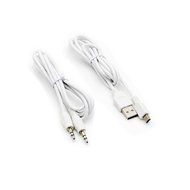 Kissmoji Mini USB White LED Water Dancing Speakers Light Show Water Fountain Speakers N3